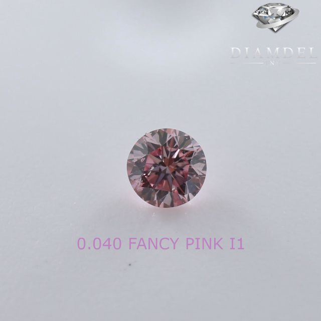 FAINT付属品ピンクダイヤモンドルース/ F.PINK/ 0.040 ct.