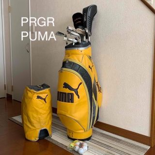 初心者ゴルフ応援❗️一流ブランドPRGRプロギア カッコ良いPUMAバッグおまけ