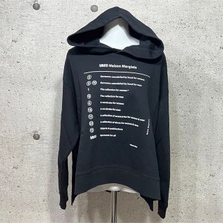 Maison Margiela メゾンマルジェラ パーカー M 黒