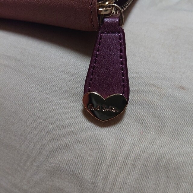 【新品・未使用・箱なし】ポールスミス*長財布*ハートプル*ハート*牛革*ピンク 【新品・未使用・箱なし】ポールスミス*長財布*ハートプル*ハート*牛革*ピンク