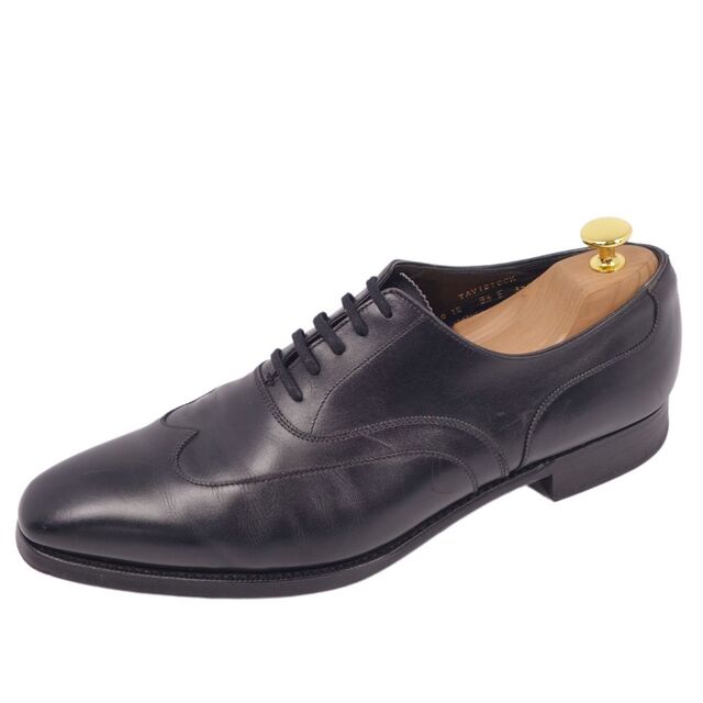 オールシーズン付属品クロケット&ジョーンズ Crockett&Jones レザーシューズ TAVISTOCK タヴィストック ビジネスシューズ オックスフォード カーフレザー 革靴 メンズ 8 1/2E(26.5cm相当) ブラック