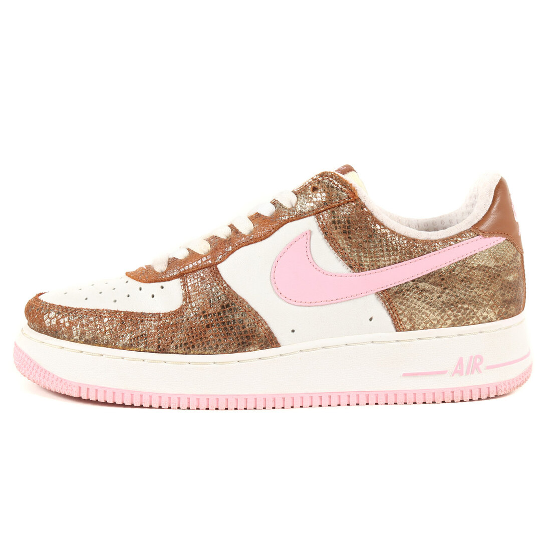 NIKE ナイキ WMNS AIR FORCE 1 PREMIUM 2008年製 309439-262 日本未発売 ウィメンズ エアフォース 1 プレミアム ヘーゼルナッツ パーフェクトピンク サイズ：WMNS US11 28.0cm【メンズ】