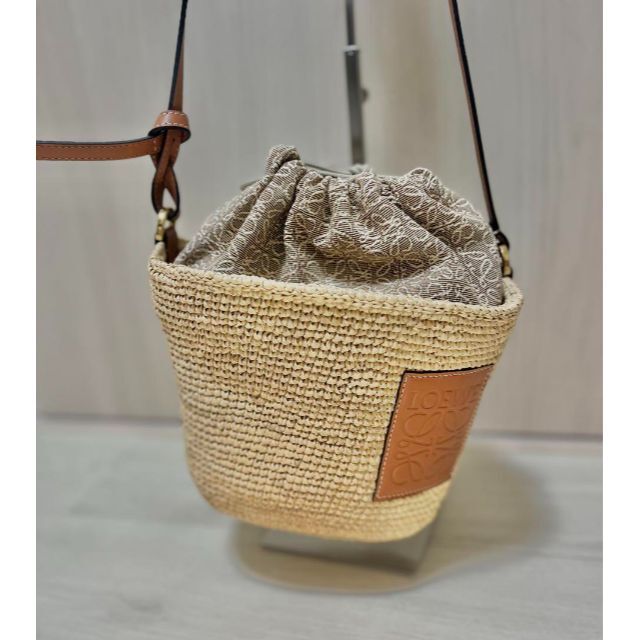 LOEWE - LOEWE アナグラム ポシェット バスケットバッグ