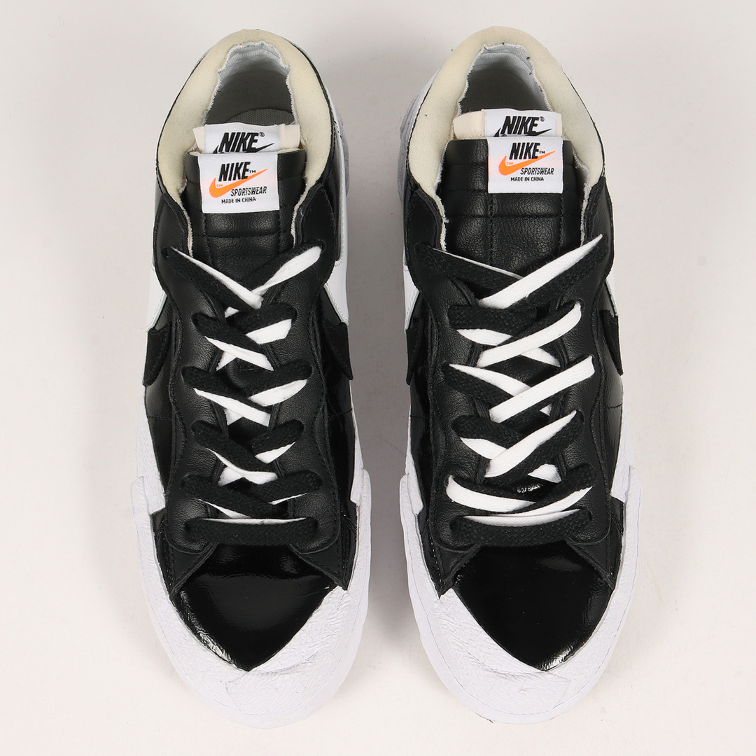 Sacai サカイ NIKE BLAZER LOW SACAI BLACK PATENT DM6443-001 22SS ナイキ ブレザー ロウ サカイ スニーカー ブラック 黒 サイズ：US11 29.0cm コラボ 【メンズ】 3