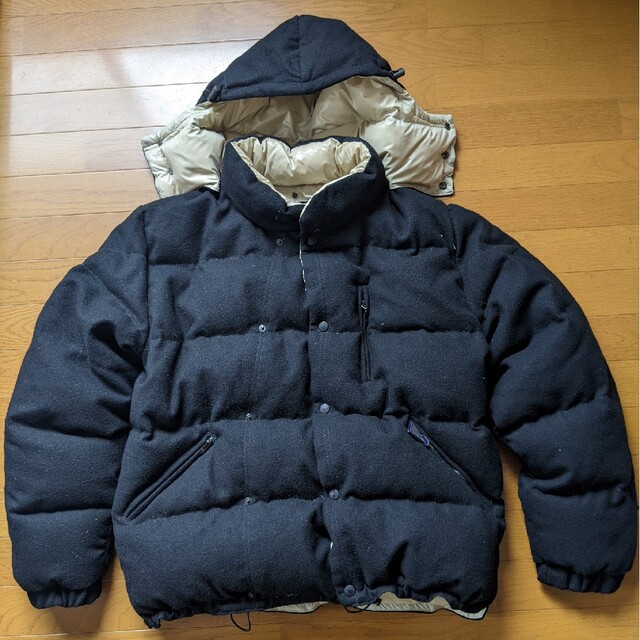 MONCLER(モンクレール)のYs ヨウジヤマモト　モンクレール　ダウンジャケット　ウール　黒色　4 XL メンズのジャケット/アウター(ダウンジャケット)の商品写真