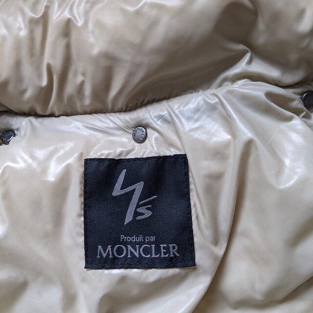 MONCLER(モンクレール)のYs ヨウジヤマモト　モンクレール　ダウンジャケット　ウール　黒色　4 XL メンズのジャケット/アウター(ダウンジャケット)の商品写真