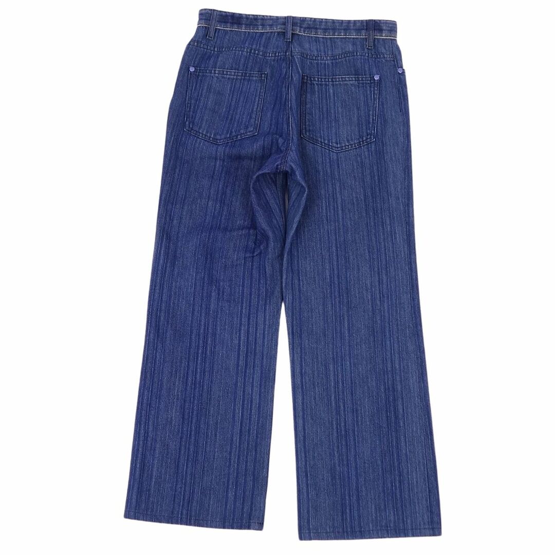 CHANEL - 美品 シャネル CHANEL パンツ デニム ワイドパンツ CHANEL - 美品 シャネル CHANEL パンツ デニム ワイドパンツ
