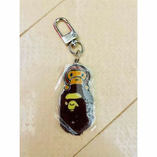 アベイシングエイプ(A BATHING APE)の【値引】A BATHING APE エイプ キーホルダー 新品未使用(キーホルダー)