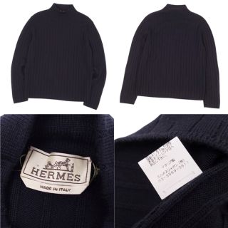 Hermes - 美品 エルメス HERMES ニット セーター ウール シルク