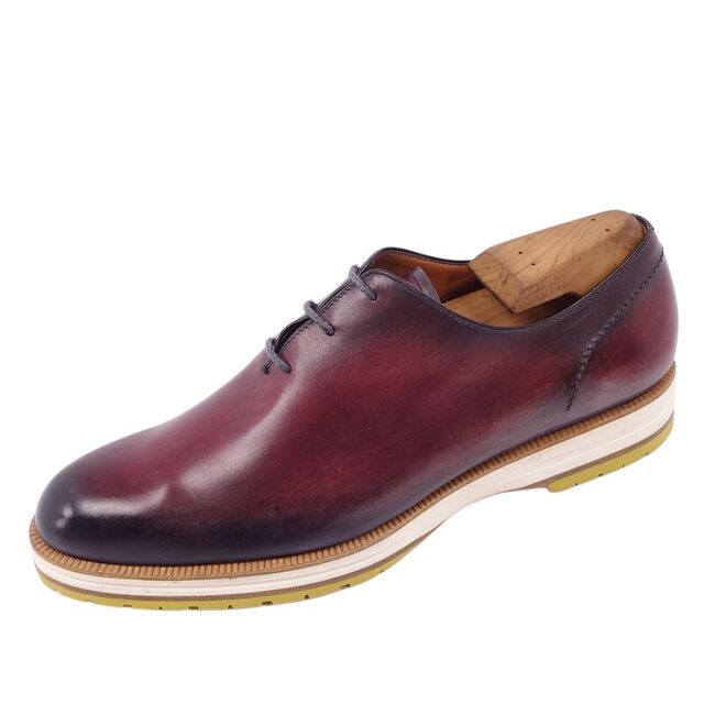 海外限定】 Berluti ボルドー 8(26.5cm相当) 革靴 レザーシューズ
