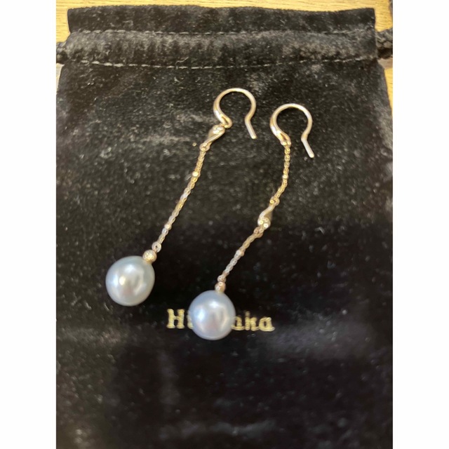 驚きの値段】 ESTNATION ヒロタカ パールチェーンピアス Hirotaka