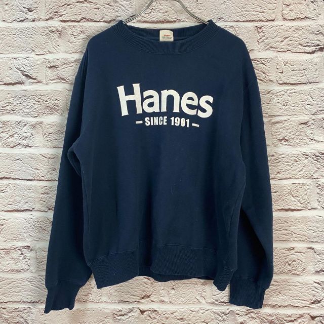 Hanes(ヘインズ)のHanes トレーナー　スウェット メンズ　レディース　[ M ] メンズのトップス(スウェット)の商品写真