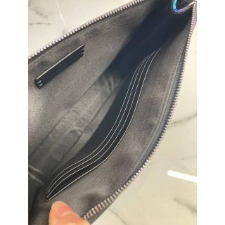VALENTINO - ヴァレンティノ クラッチバッグ ポーチ ブラック ネオンの
