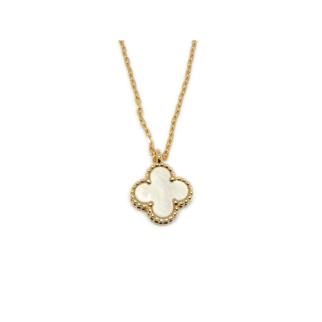 贅沢屋の - Arpels & Cleef Van 【中古】ヴァンクリーフ&アーペル ry 2.7g ネックレス K18YG ネックレス