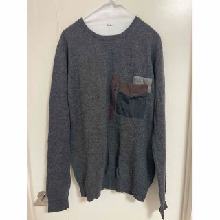 カラー(kolor)のkolor 17aw パッチワークニット(ニット/セーター)