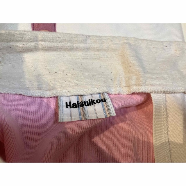 クレイサス リメイク 膝丈 スカート 薔薇 バラ ボーダー オンリーワン レディースのスカート(ひざ丈スカート)の商品写真