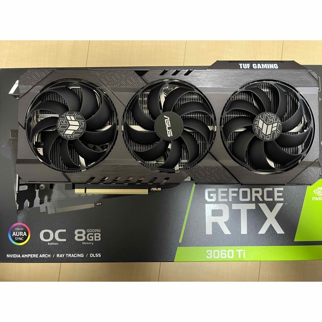 PCパーツASUS TUF GAMING RTX3060TI OCモデル