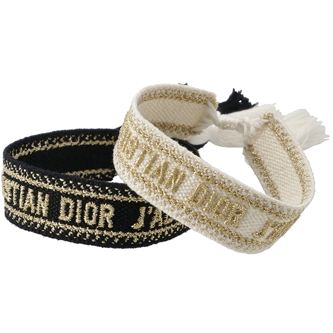 全日本送料無料 Christian Dior クリスチャン ディオール CHRISTIAN DIOR ブレスレット セット バングル  J'ADIOR ディオール オブリーク ロゴ 2023年春夏新作 B0961ADRCO 0011 08W ブレスレット+バングル 