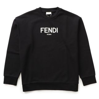 FENDI フェンディ スウェット ブラック 黒 ロゴ トレーナー