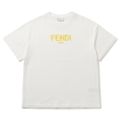 FENDI 【大人もOK】キッズ Tシャツ FENDI ROMA ロゴ 半袖