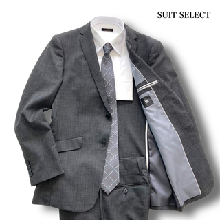 セレクト(SELECT)の【SUIT SELECT】 スーツセレクト スーツセットアップ ウールストライプ(セットアップ)