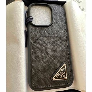 プラダ(PRADA)の新品未使用　PRADA iphone14pro スマホケース　iphoneケース(iPhoneケース)