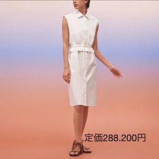 エルメス(Hermes)の2023SS新作/HERMES/エルメス シャツドレス (ひざ丈ワンピース)