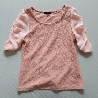 ミッシュマッシュ(MISCH MASCH)のお値下げ♡ ミッシュマッシュ ピンクトップス(カットソー(半袖/袖なし))