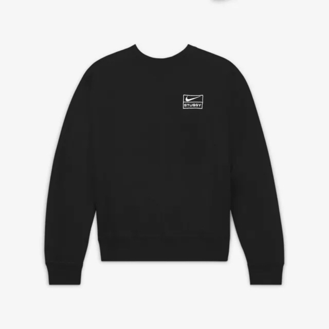 stussyStussy x Nike sweat wash crew BLACK Sサイズ