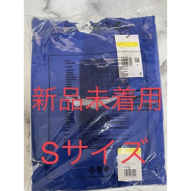 新品未使用 StussyxNike Acid Wash Crew Blue L