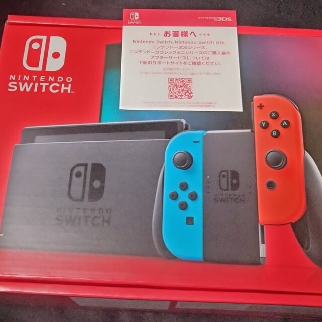 購入申請有り　新品 Nintendo Switch ネオンブルー ネオンレッド | フリマアプリ ラクマ