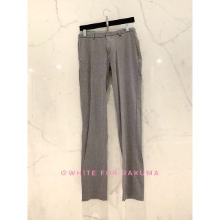 ザラ(ZARA)の《ご成約》イギリス ZARAメンズパンツプレゼント♡グレーに赤とろみ生地(スラックス)