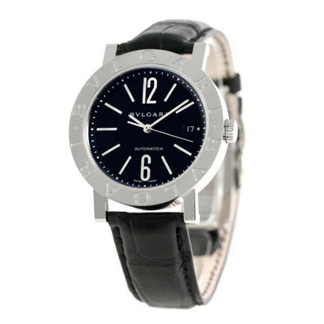 BVLGARI - ブルガリ 腕時計 メンズ BB38BSLDAUTO BVLGARI 自動巻き（手巻き付） ブラックxブラック アナログ表示