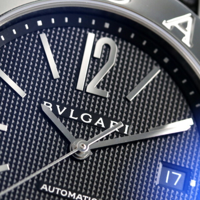 BVLGARI(ブルガリ)の【新品】ブルガリ BVLGARI 腕時計 メンズ BB38BSLDAUTO 自動巻き（手巻き付） ブラックxブラック アナログ表示 メンズの時計(腕時計(アナログ))の商品写真