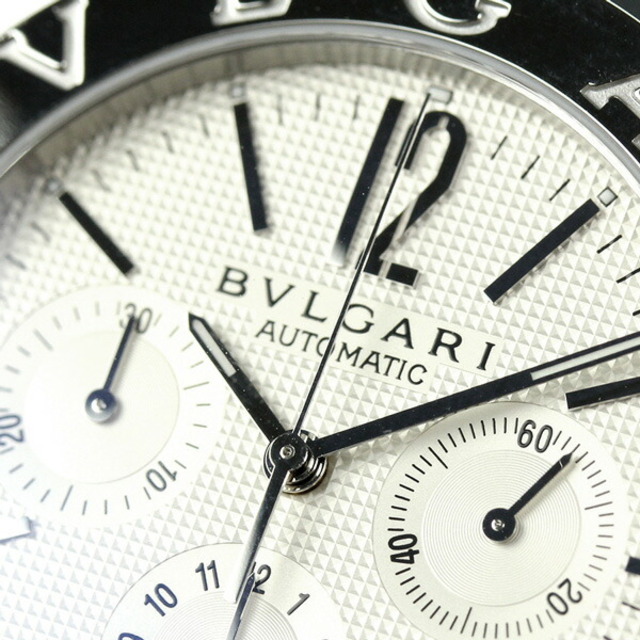ブルガリ BVLGARI 腕時計 メンズ BB38WSSDCH 自動巻き シルバーxシルバー アナログ表示