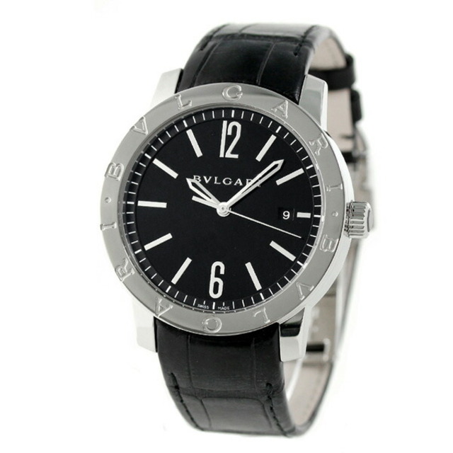 BVLGARI - ブルガリ 腕時計 メンズ BB41BSLD BVLGARI 自動巻き ブラックxブラック アナログ表示