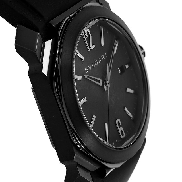 BVLGARI - ブルガリ 腕時計 メンズ BGO41BBSVD-N BVLGARI 自動巻き ブラックxブラック アナログ表示