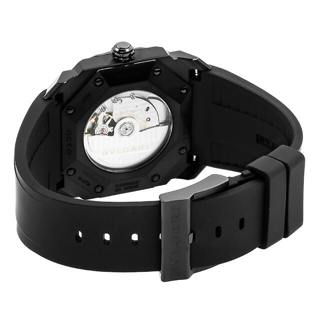 ブルガリ BVLGARI 腕時計 メンズ BGO41BBSVD/N オクト ウルトラネロ OCTO ULTRANERO 自動巻き ブラックxブラック アナログ表示