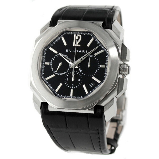 ブルガリ BVLGARI 腕時計 メンズ BGO41BSLDCH 自動巻き ブラックxブラック アナログ表示