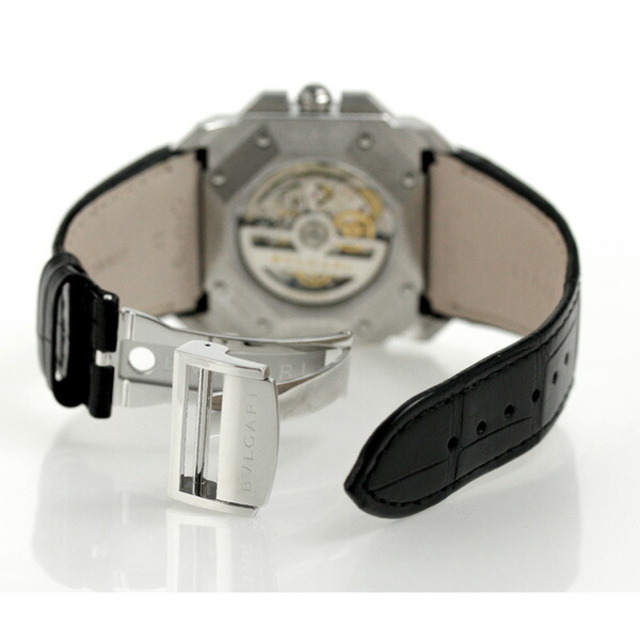 ブルガリ BVLGARI 腕時計 メンズ BGO41BSLDCH 自動巻き ブラックxブラック アナログ表示