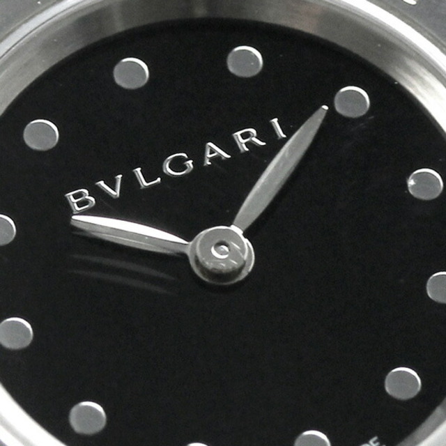 ブルガリ BVLGARI 腕時計 レディース BZ23BSSS クオーツ ブラックxシルバー アナログ表示