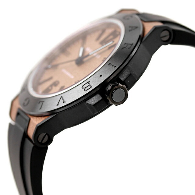 ブルガリ BVLGARI 腕時計 メンズ DG41C11SMCVD ディアゴノ マグネシウム 41mm DIAGONO MAGNESIUM 41mm 自動巻き（BVL 191/手巻き付） ブラウンxブラック アナログ表示