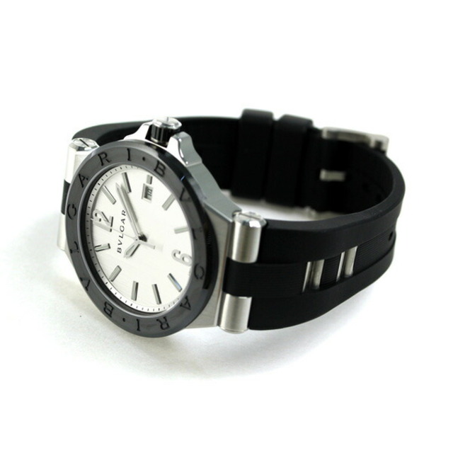 ブルガリ BVLGARI 腕時計 メンズ DG42C6SCVD 自動巻き（手巻き付） シルバーxブラック/シルバー アナログ表示