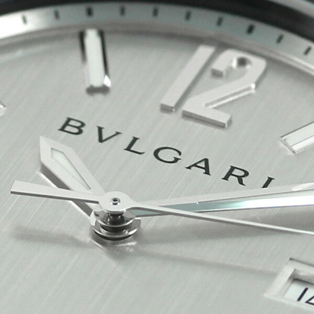 ブルガリ BVLGARI 腕時計 メンズ DG42C6SCVD 自動巻き（手巻き付） シルバーxブラック/シルバー アナログ表示