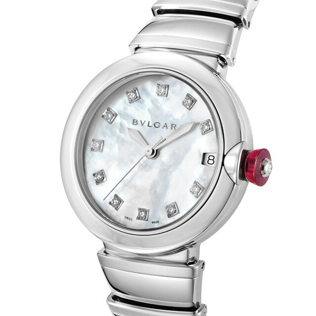 今季大人気 ブルガリ BVLGARI 腕時計 レディース LU33WSSD/11 ルチェア