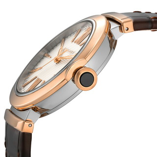 ブルガリ(BVLGARI)の【新品】ブルガリ BVLGARI 腕時計 メンズ LU40C6SPGLD ルチェア LVCEA 自動巻き シルバーxブラウン アナログ表示(腕時計(アナログ))