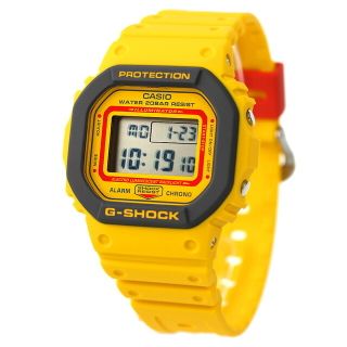 ジーショック(G-SHOCK)の【新品】ジーショック G-SHOCK 腕時計 メンズ DW-5610Y-9 カシオ Gショック 5600シリーズ CASIO 5600 SERIES クオーツ 液晶xイエロー デジタル表示(腕時計(アナログ))