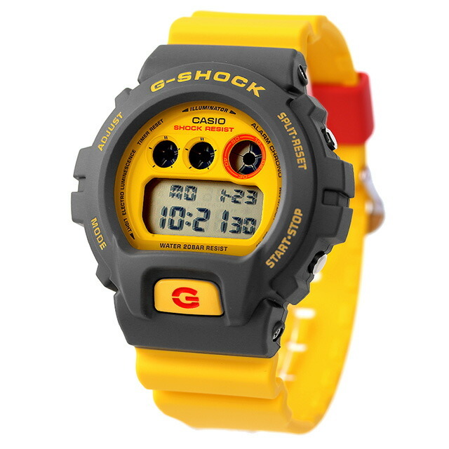 G-SHOCK(ジーショック)の【新品】ジーショック G-SHOCK 腕時計 メンズ DW-6900Y-9 カシオ Gショック 6900シリーズ CASIO 6900 SERIES クオーツ 液晶/イエローxイエロー デジタル表示 メンズの時計(腕時計(アナログ))の商品写真