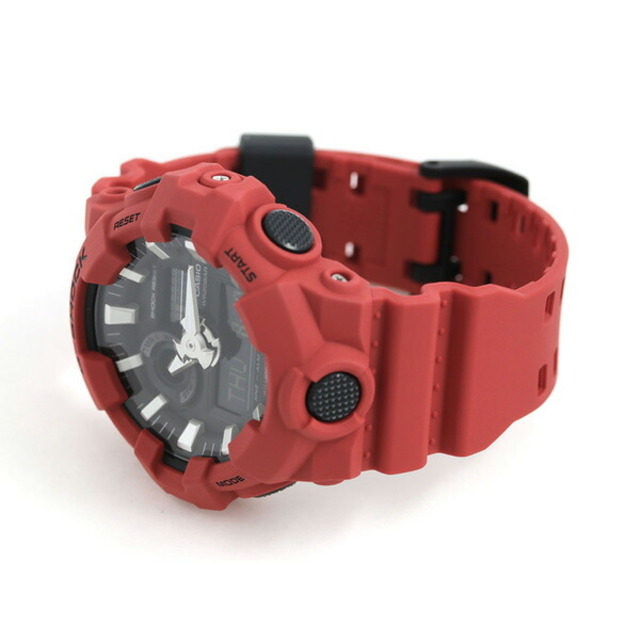 G-SHOCK(ジーショック)の【新品】ジーショック G-SHOCK 腕時計 メンズ GA-700-4A カシオ Gショック コンビネーション CASIO COMBINATION クオーツ ブラックxレッド アナデジ表示 メンズの時計(腕時計(アナログ))の商品写真