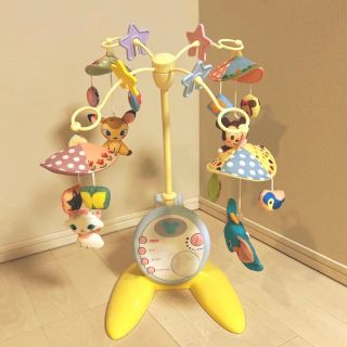 タカラトミー(Takara Tomy)のディズニー　やわらかガラガラメリーデラックスプラス(オルゴールメリー/モービル)